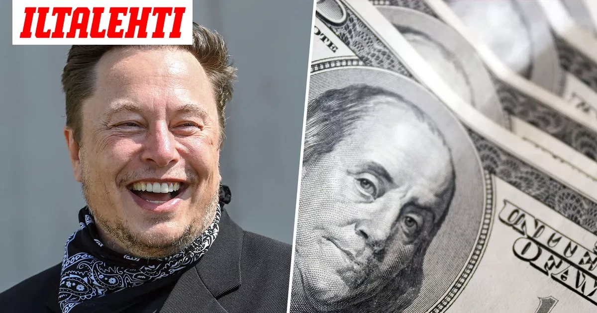 150 000 euroa jokaiselle suomalaiselle – Näin paljon Elon Muskilla on rahaa