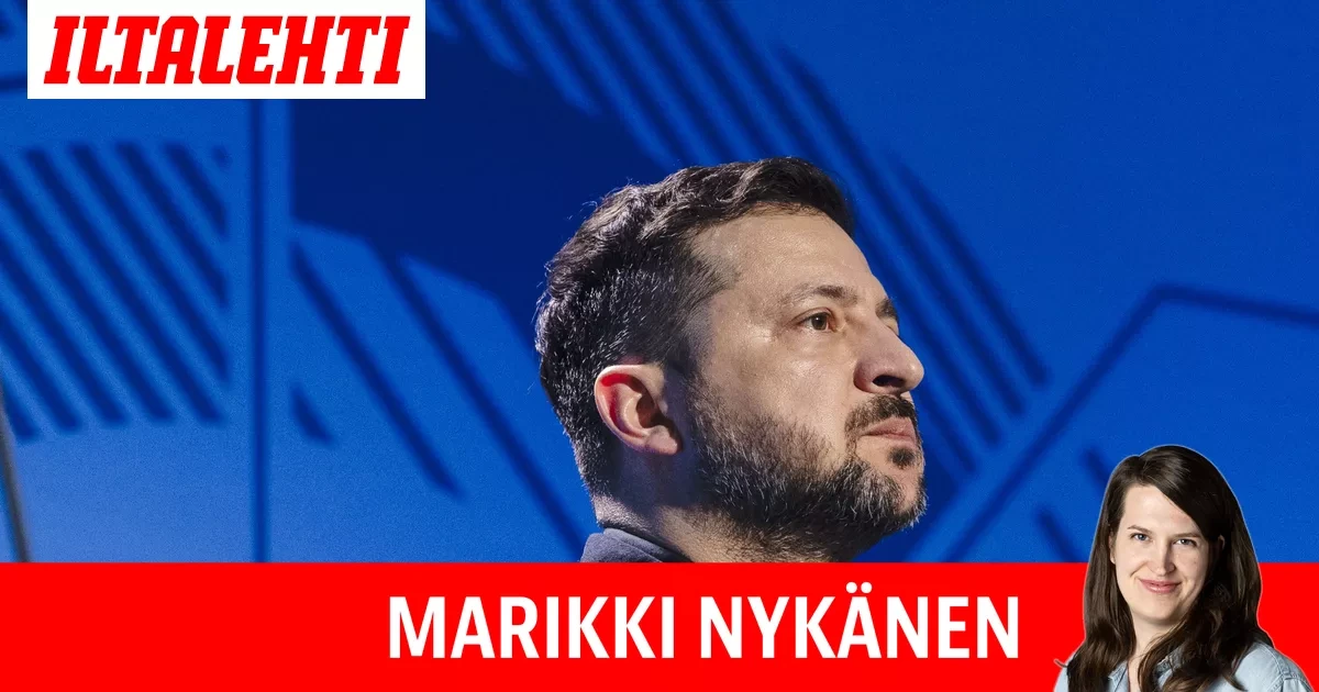 Näkökulma:Zelenskyin kommentti paljastaa: Kaikki on kääntynyt päälaelleen