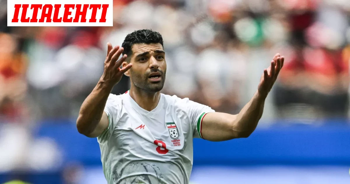 Iranin kapteeni lataa suoraa tekstiä: ”Epäreilua”