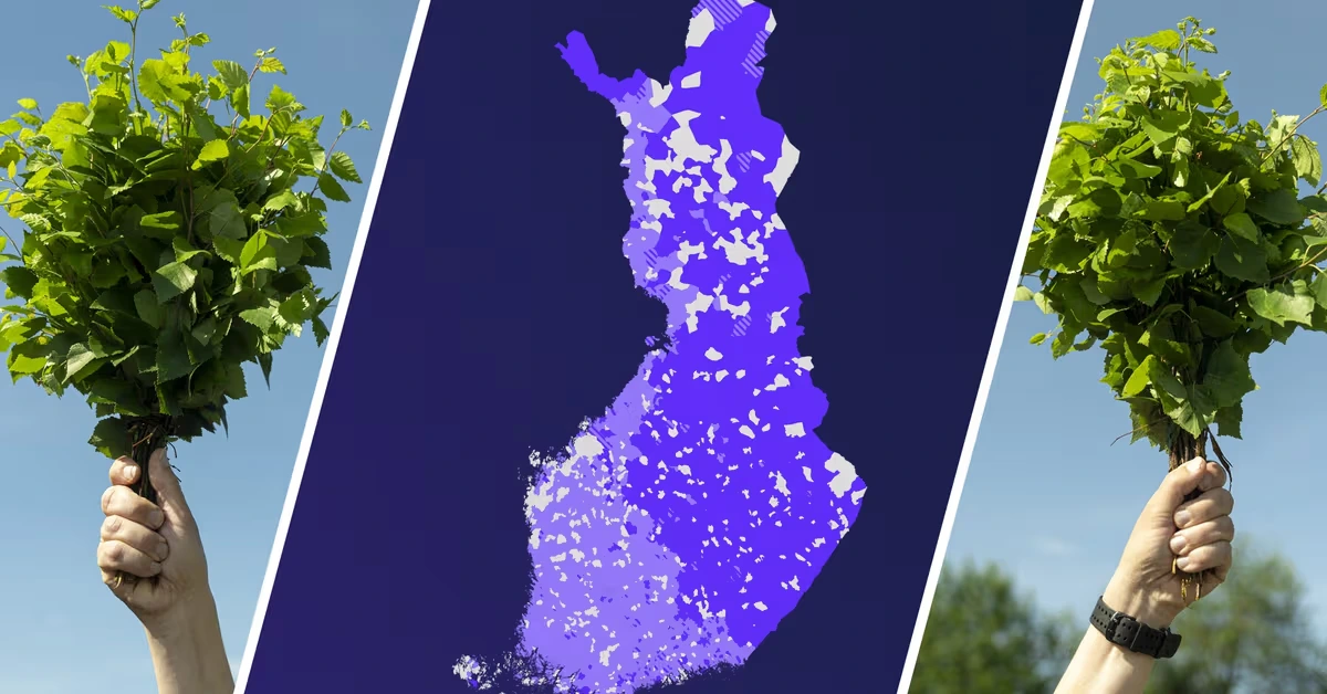 Suomen halki kulkee erikoinen linja – katso, kummalla puolella sinä asut