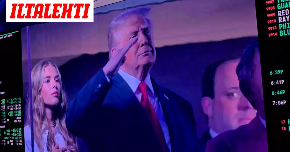 Donald Trump nukahti taas? Kuohuttava video leviää