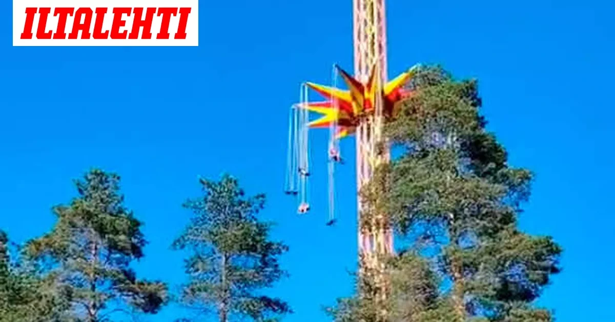 Ihmisiä jäi jumiin Tykkimäen laitteeseen