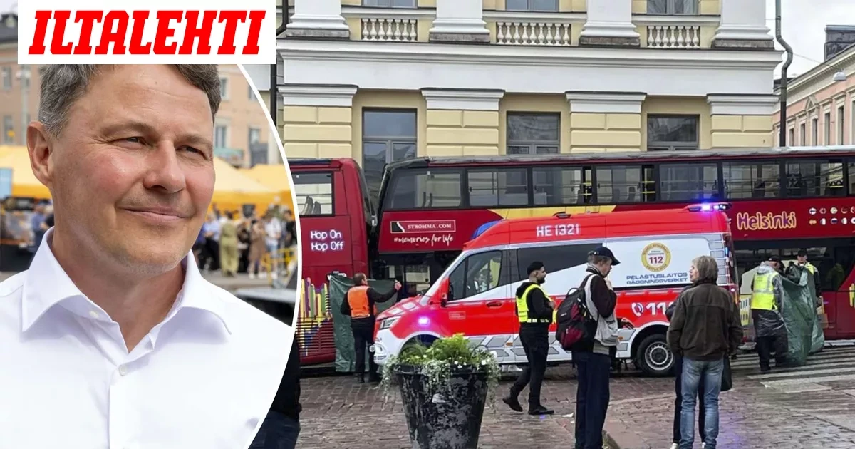 Tyhjä bussi vyöryi suojatielle kohtalokkain seurauksin Senaatintorilla – Nyt puhuu bussiyhtiön pomo
