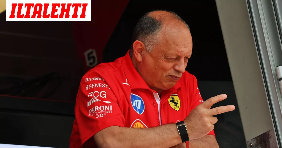 Ferrarilta hurja tiedote – Tallipomo sairaalaan kesken F1-kisaviikonlopun
