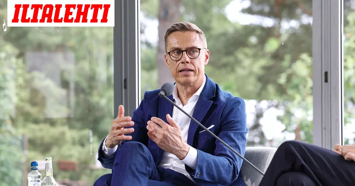Mitä Stubb sanoo? Suora lähetys Kultarannasta kello 12.30