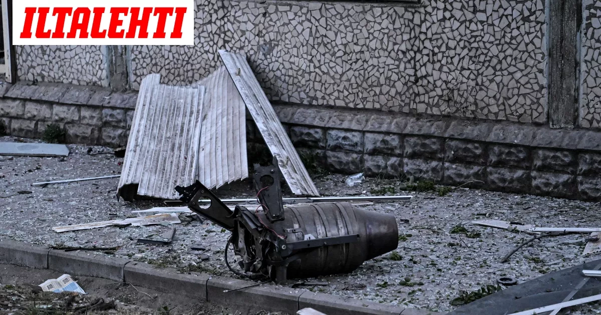 Ukraina iski voimalla Venäjälle