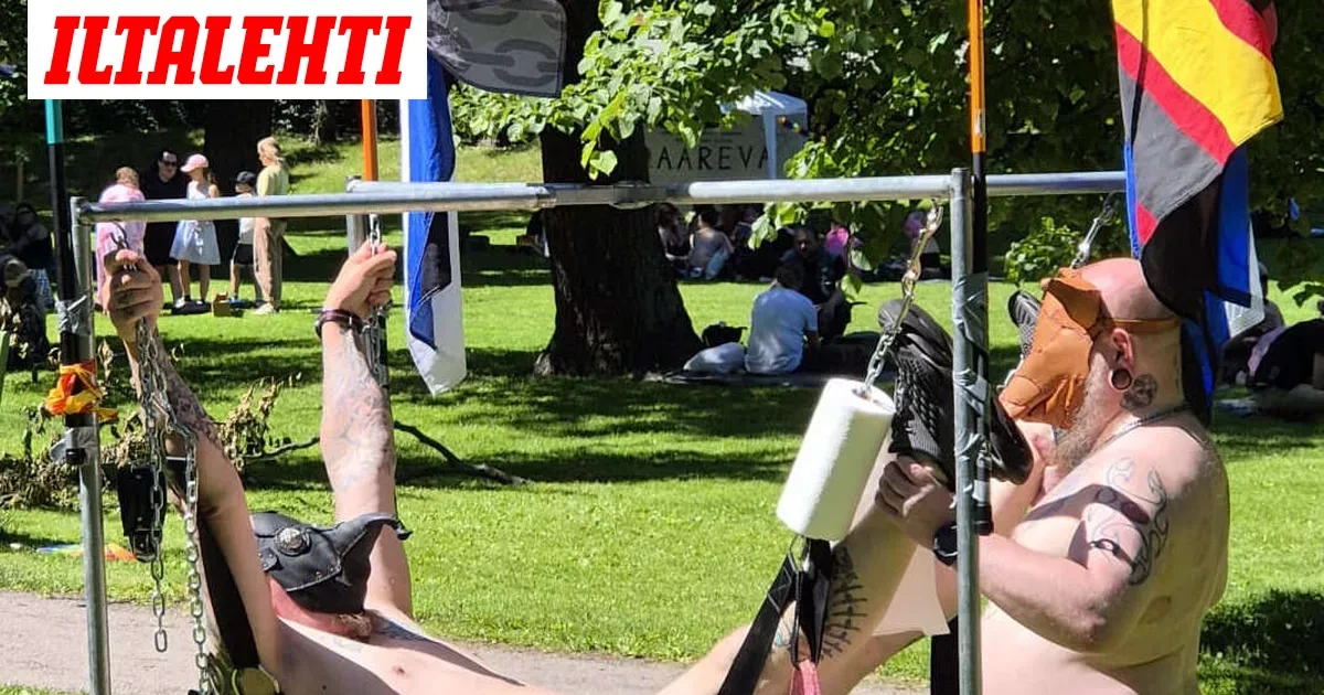Ihmiset käyttivät seksikeinua  lähes alasti keskellä Helsinkiä – Nyt kommentoi poliisi