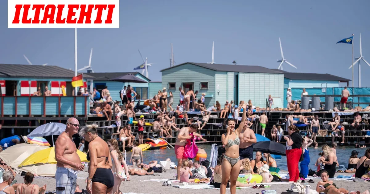 Eurooppa on pätsissä – Näin ennätyshelteet kurittavat
