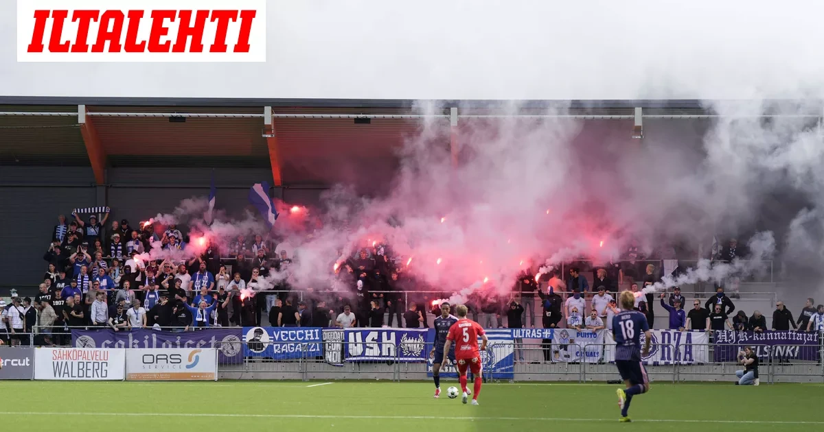 HJK sai poliisilta rajun ukaasin