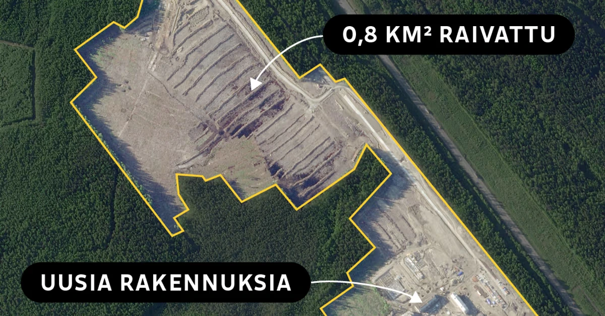 Paikansimme Petroskoin uuden varuskunnan: Satelliittikuvat paljastavat, mitä Venäjä nyt rakentaa