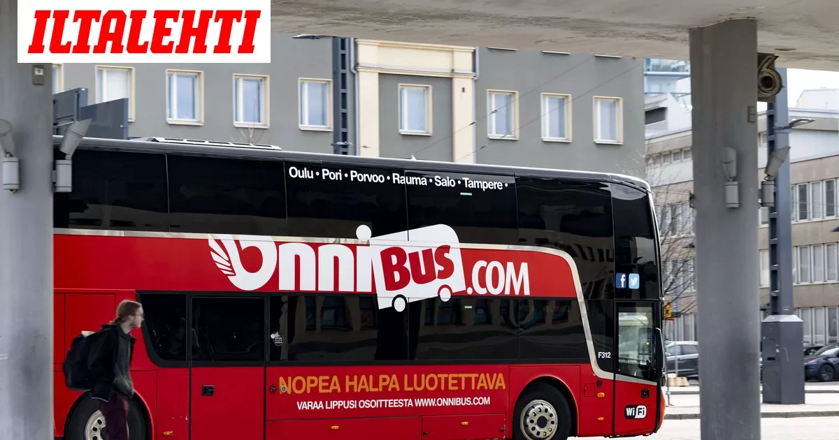 Onnibus ilmestyy erikoiseen paikkaan