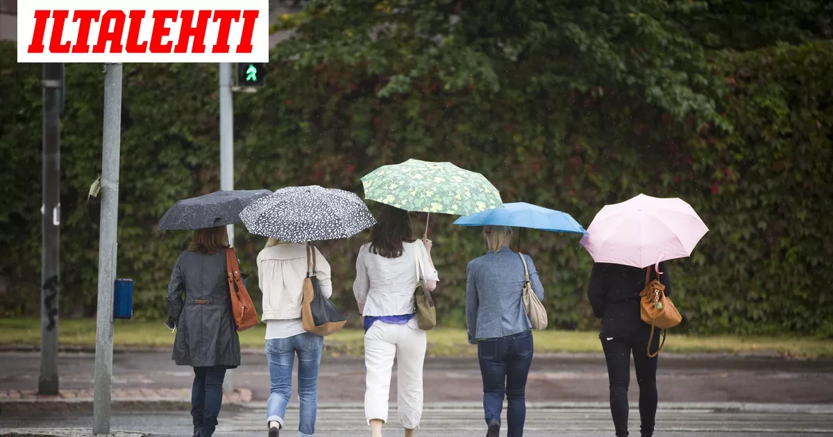 Tänne sateet ja ukkoset painottuvat – Meteorologi: ”Paikoin voimakkaita”