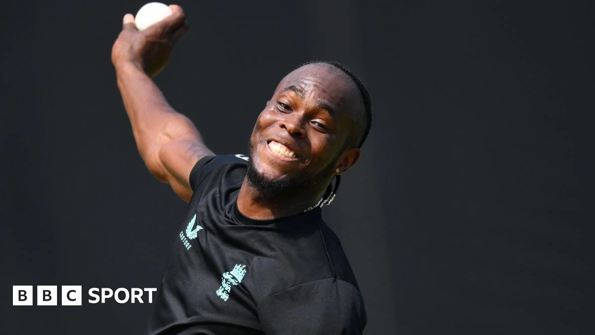 England's Archer may not be ready for second Test