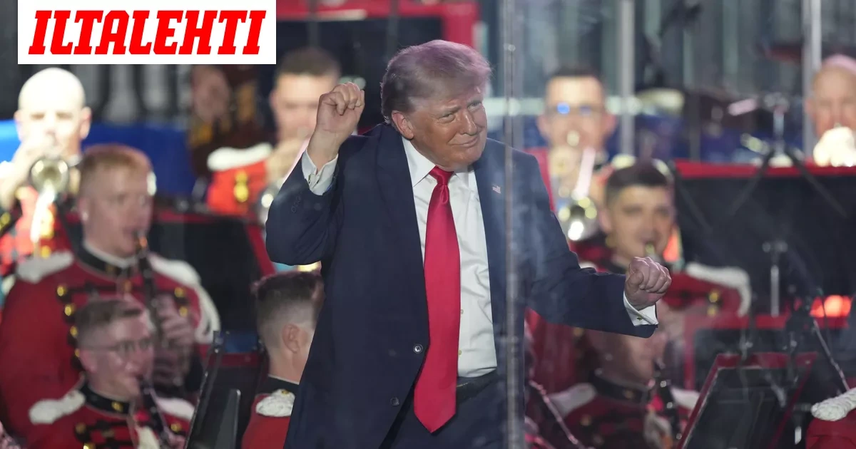 Luontoäiti uhkaa Trumpin juhlia