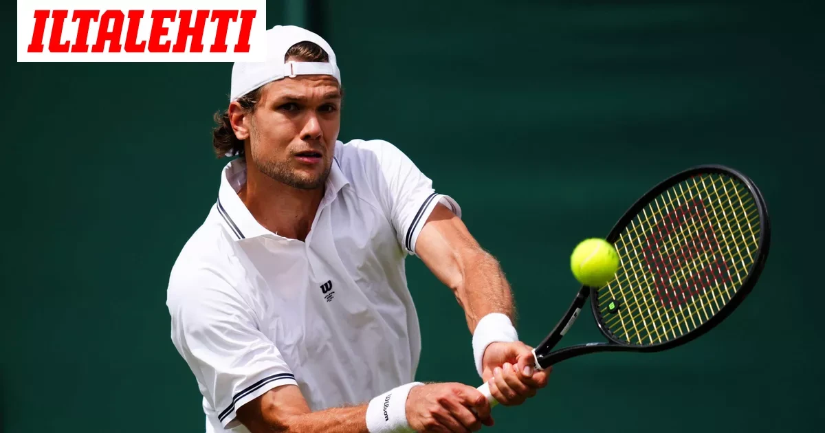 Jättipaukku! Otto Virtanen kaatoi maailmantähden Wimbledonissa