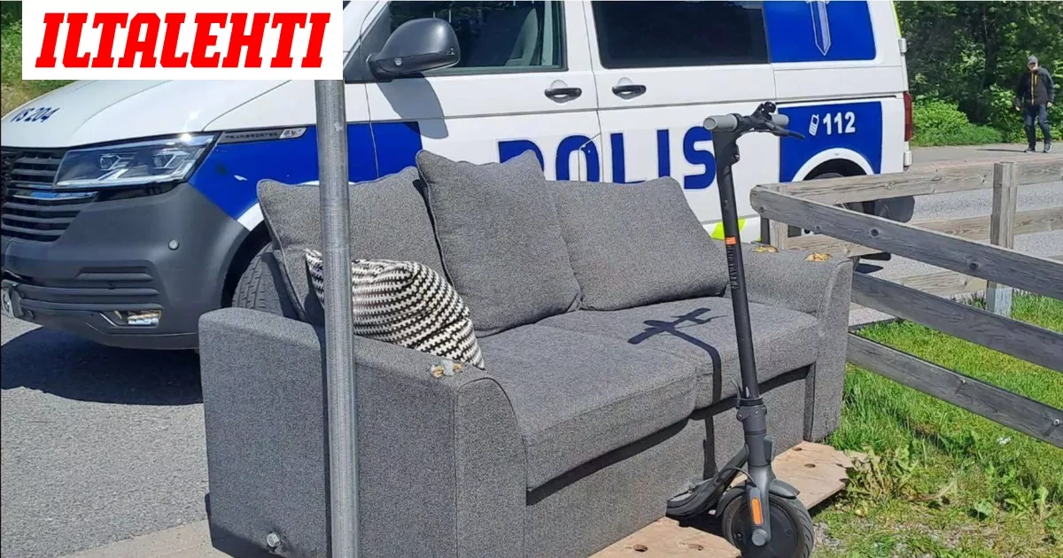 Hyppäisitkö tällaisen kulkuvälineen kyytiin? Poliisi: Ei kannata