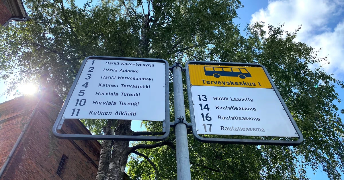 Verkatehtaan ja Hämeenlinnan Teatterin tapahtumalipulla voi matkustaa jatkossa bussilla