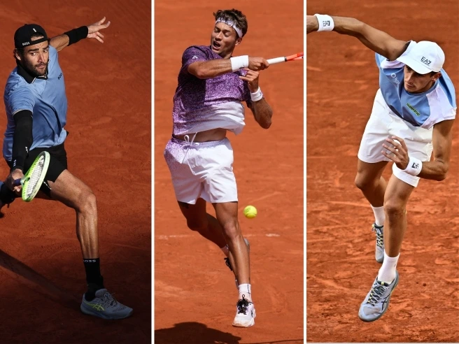 Cobolli dalle 15, stasera il derby Arnaldi-Berrettini al Roland Garros: a Parigi è il giorno dell'Italia. I francesi: «Dobbiamo imitarli»