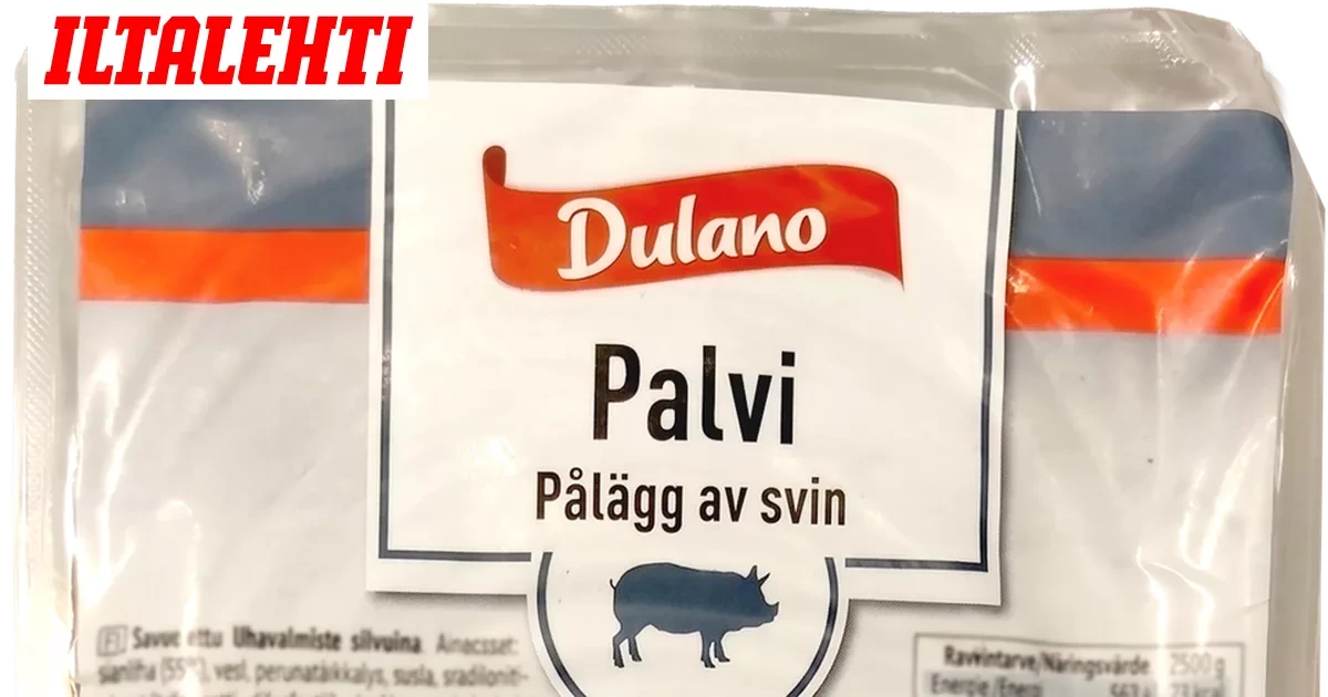 Ostitko tätä leikkelettä Lidlistä? Voi olla pilalla