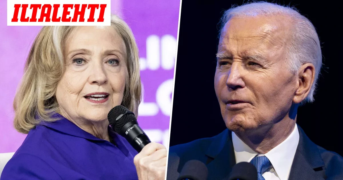 Hillary Clintonilta raju ryöpytys Joe Bidenille