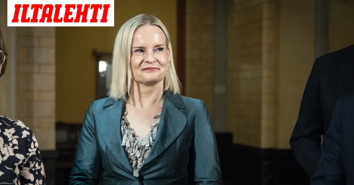 Iso veronkiristys voimaan – Riikka Purra iloitsee