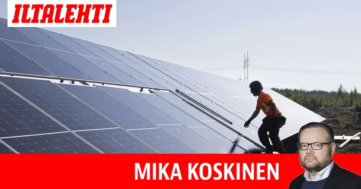 Pääkirjoitus:Aurinko hellii nyt suomalaisten lompakkoja