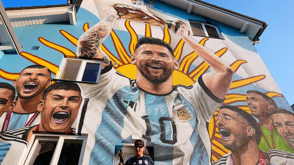 Vor WM-Finale: Tscheche macht sein Haus zur Messi-Villa