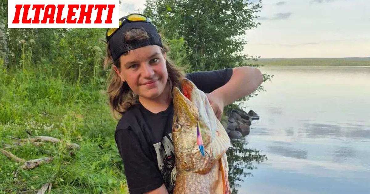 13,39 kiloa ja 123 senttiä – Atte nappasi vedestä jättiläisen