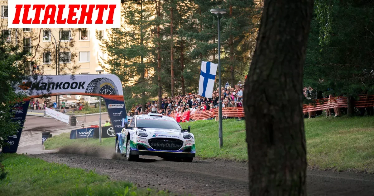 IL seuraa: Jyväskylän MM-ralli käynnissä! Sami Pajari liikkeellä