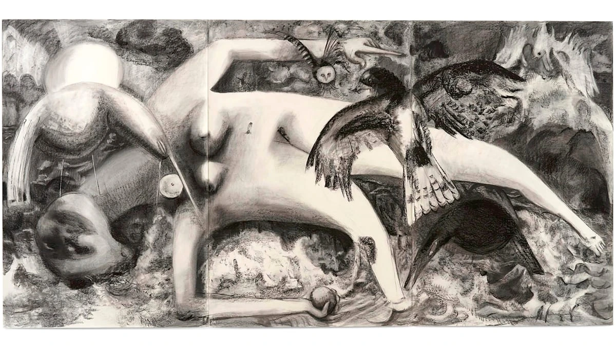 Dana Schutz ist die unerschütterliche Meisterin der großen Erzählung