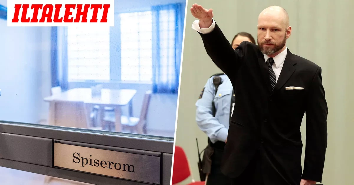 Massamurhaaja Anders Breivik haluaa vapaaksi – Kuvat paljastavat, millaisissa oloissa hän elää