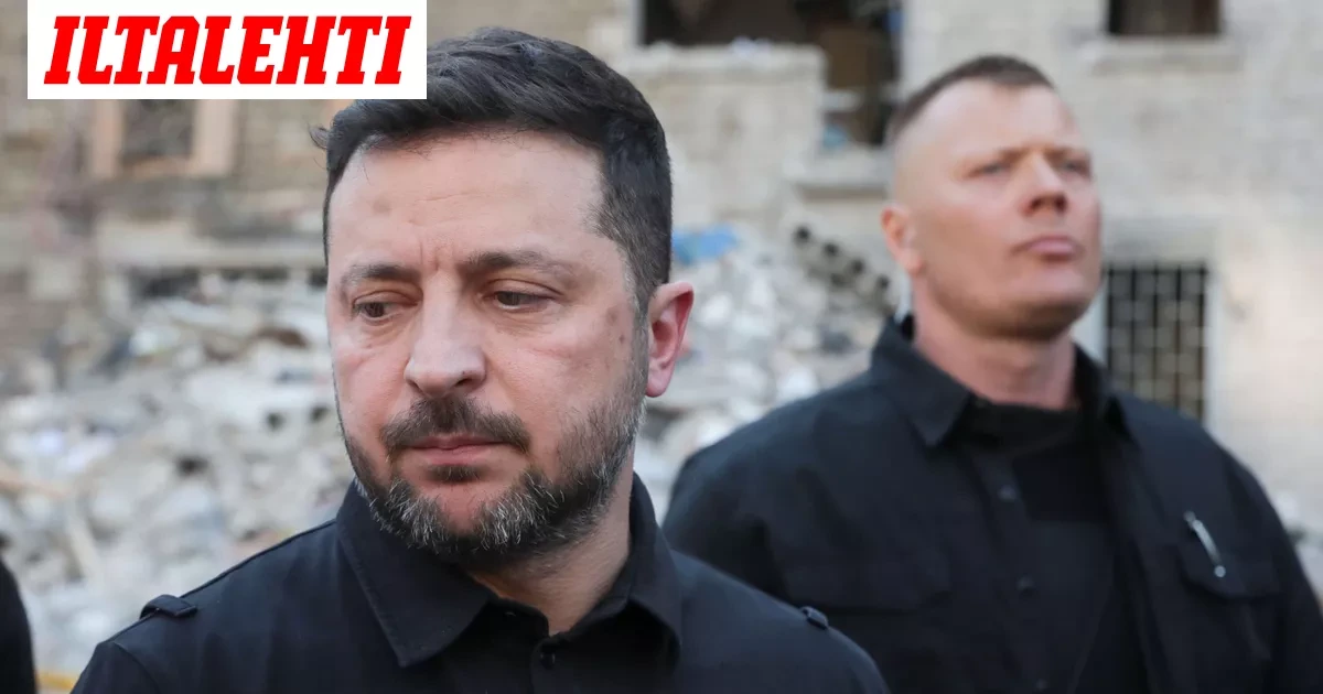 Zelenskyiltä jäätävä kuitti Putinille