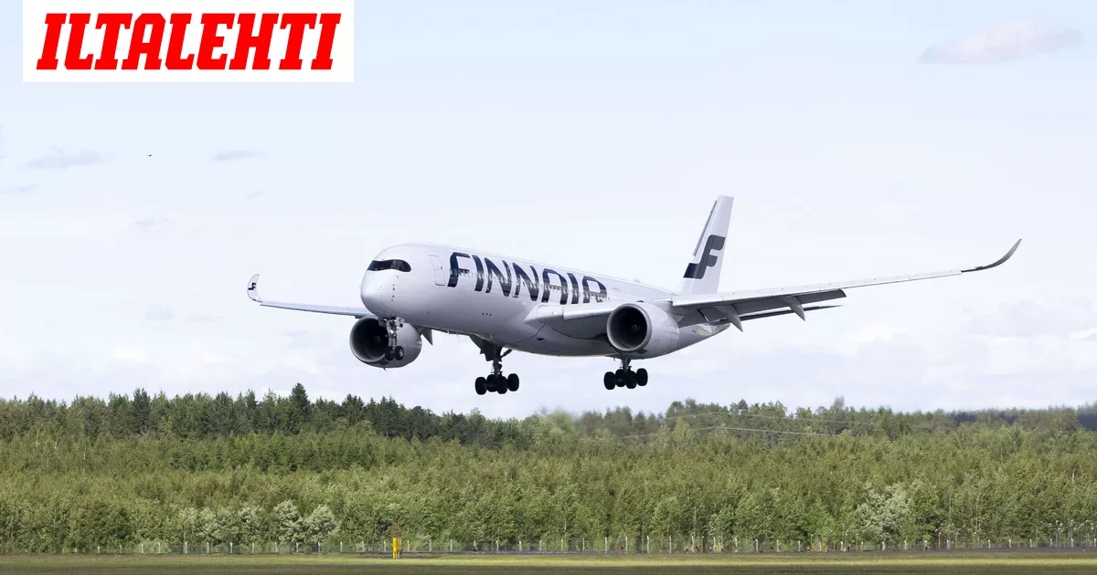 Finnairin lennolla erikoinen tilanne