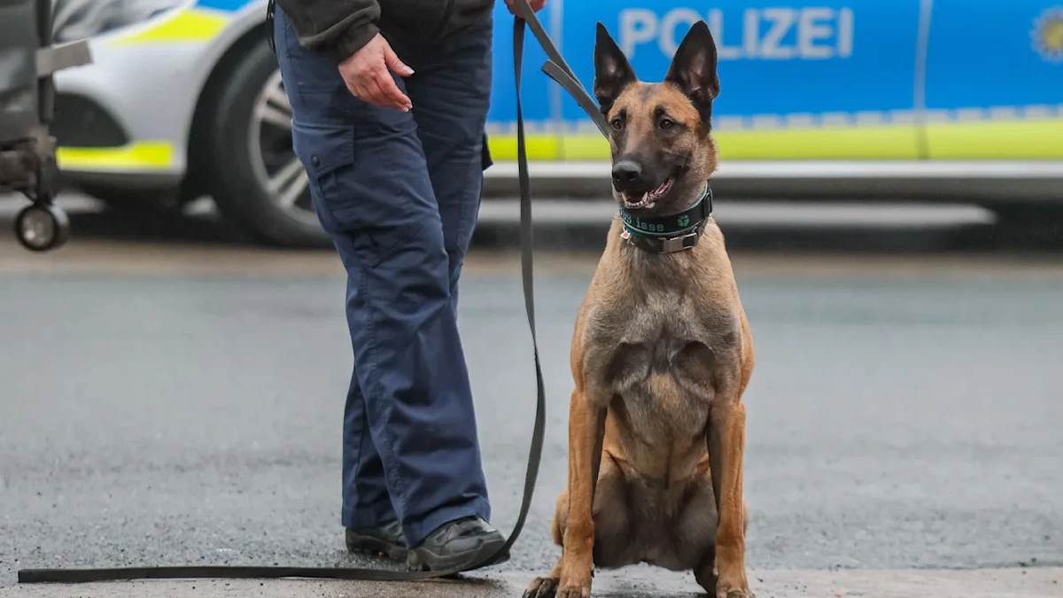 Trauriges Ende einer Suchaktion: Polizeihund „Bruce“ (4) von Zug erfasst