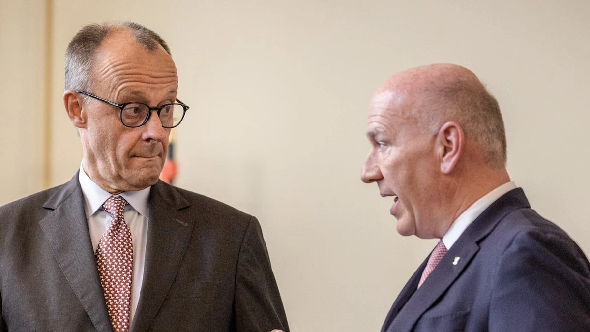 Berlin: Zoff zwischen Kai Wegner und dem Kanzleramt von Friedrich Merz!