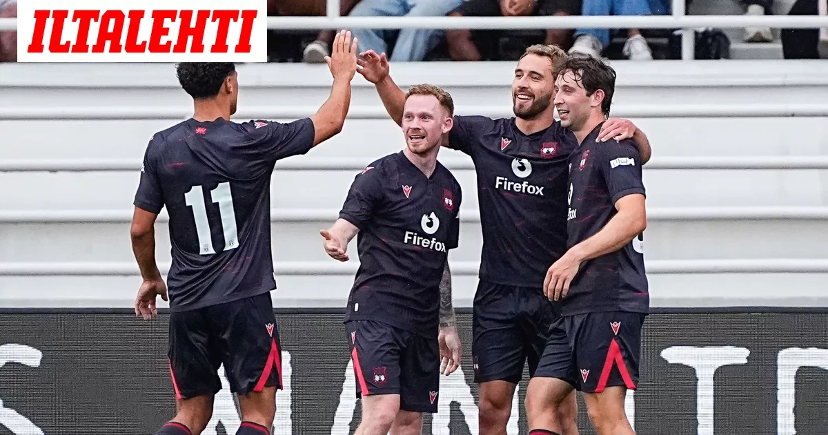 Manchester United kärsi tappion Helsingissä