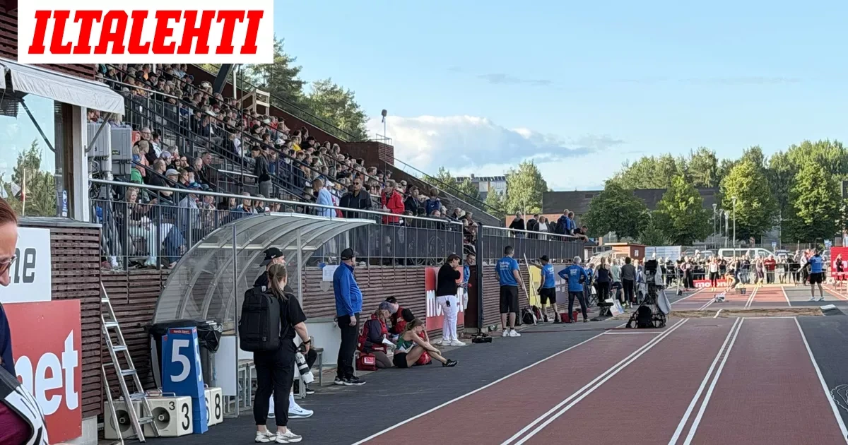 Rajua draamaa Joensuussa – Ensiapu paikalle, urheilija itkien pois