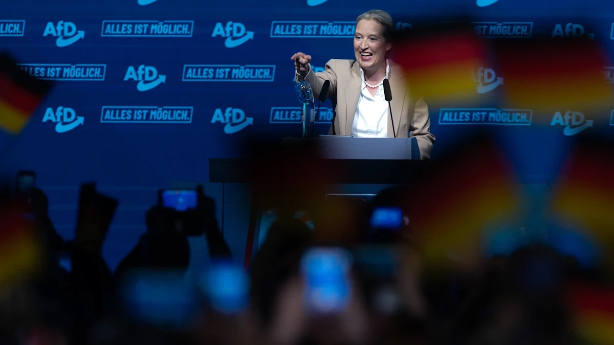 Weidel nutzt Spahn-Debatte bei Wahlkampfauftakt für Angriff auf die CDU