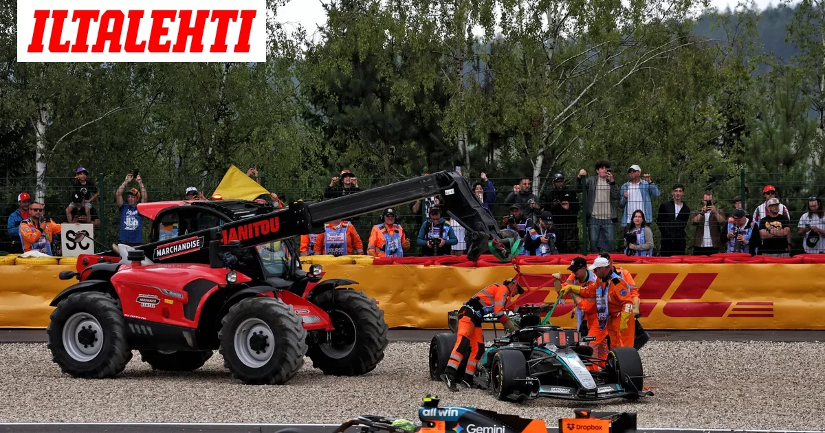 IL seuraa: George Russell kilkattiin! Draamaa Belgiassa