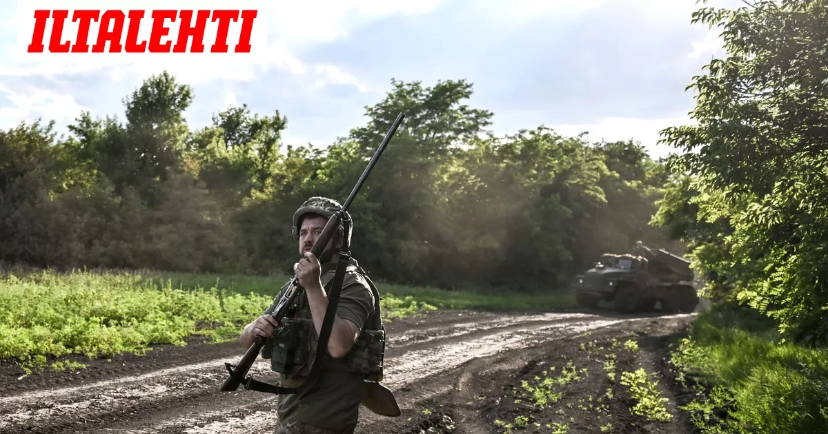 Sotilaita kaatava uhka Ukrainan rintamalla
