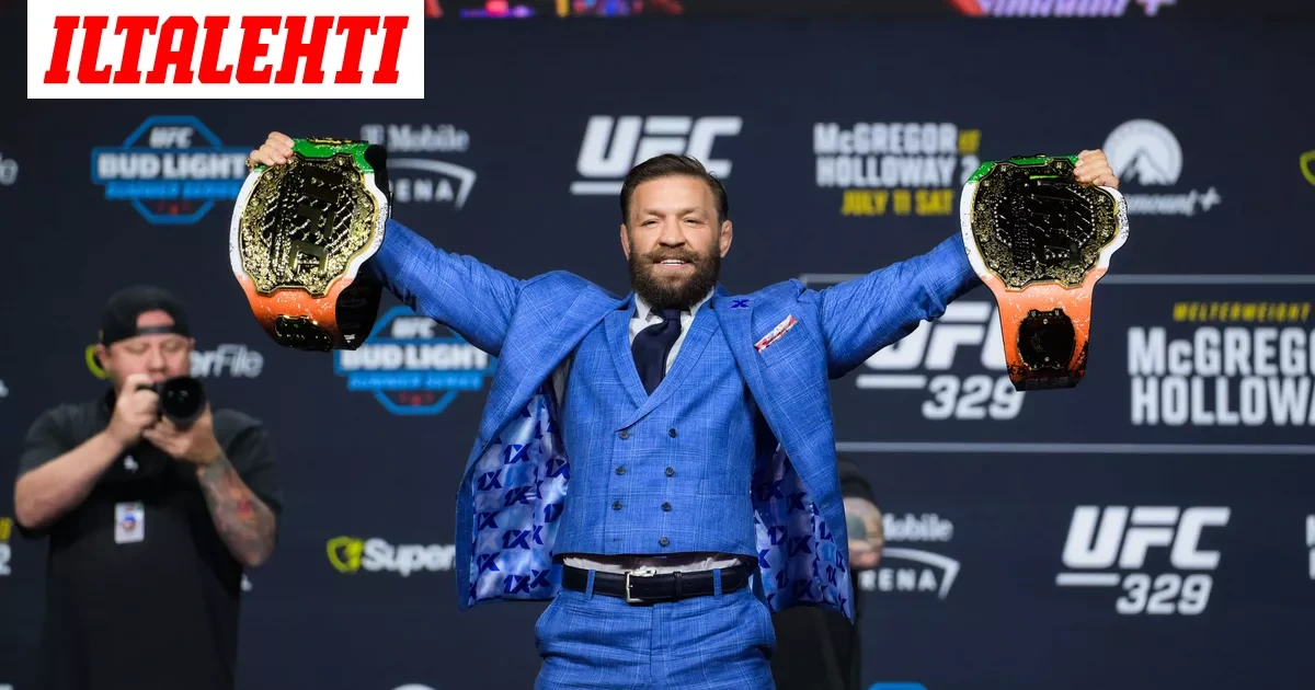 Conor McGregorista jysähti hurja steroidiväite – Kiusallinen tilanne paluuottelun alla