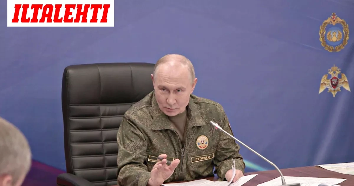 Paljastus Putinista: Eskalaation riski suuri
