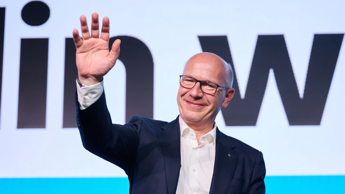 Berlin: Kai Wegner verabschiedet sich einen Tag nach Rückzug in den Urlaub