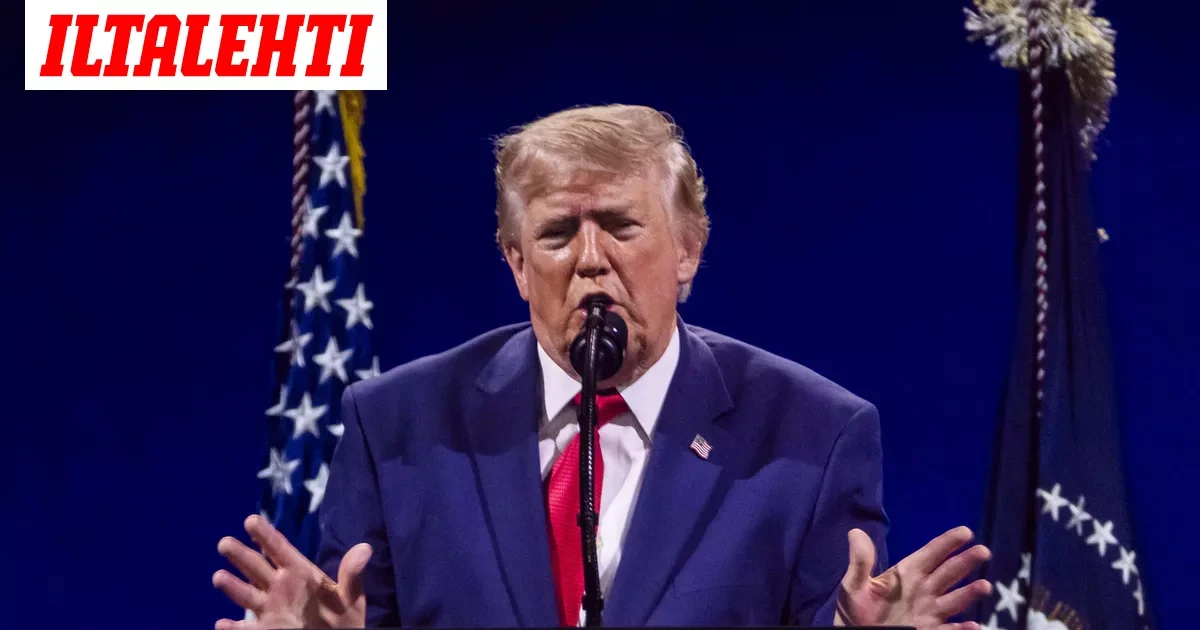 Trump menetti malttinsa – Tyhjät penkit oli liikaa
