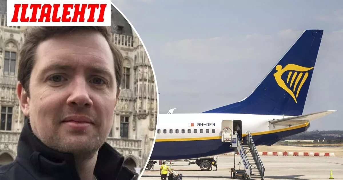 Mies imeytyi ulos ikkunasta Ryanairin lennolla – Asiantuntija: Hyvin poikkeuksellista
