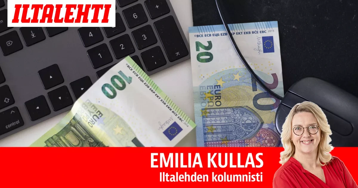 Kolumni:Me käymme töissä rahan takia