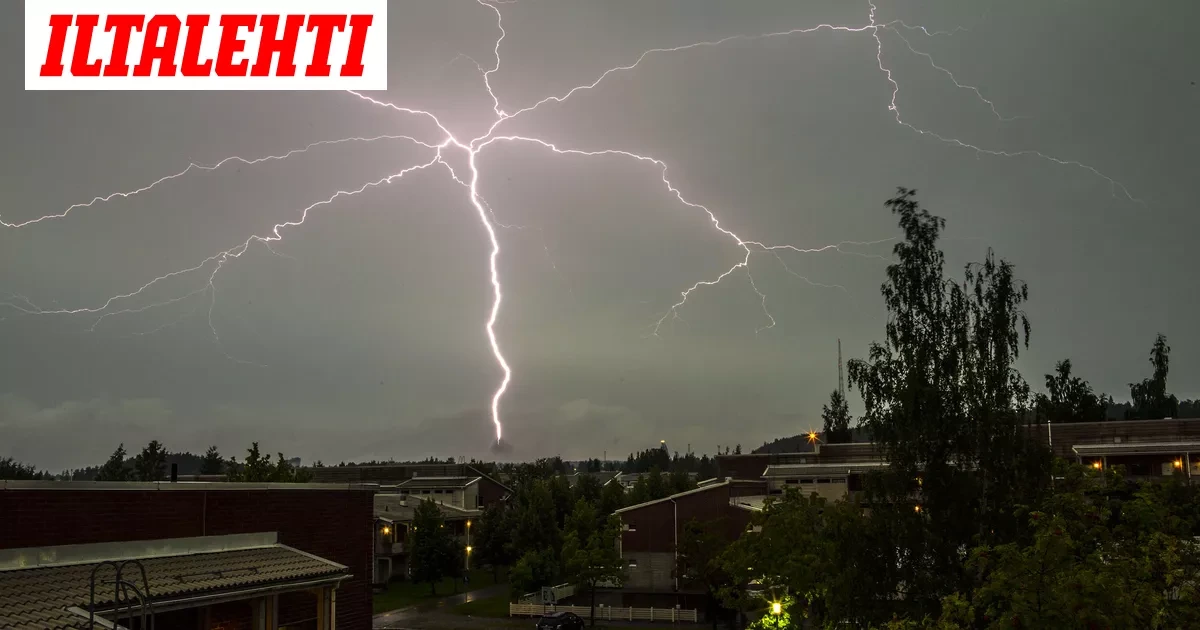 Lämpöä ja sitten rysähtää – Koko Suomi varoituslistalla