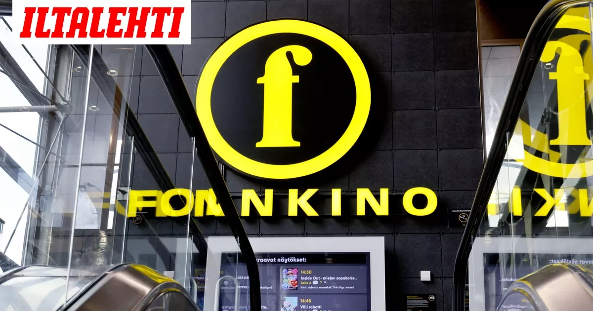 Häiriötilanne päällä Finnkinossa