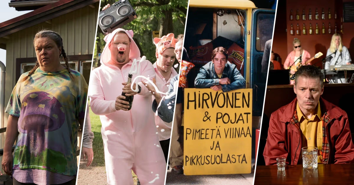 Sahtielokuva sai nauramaan alkoholismille – viinan juominen on toinen iso teema, joka toistuu suomalaisissa leffoissa