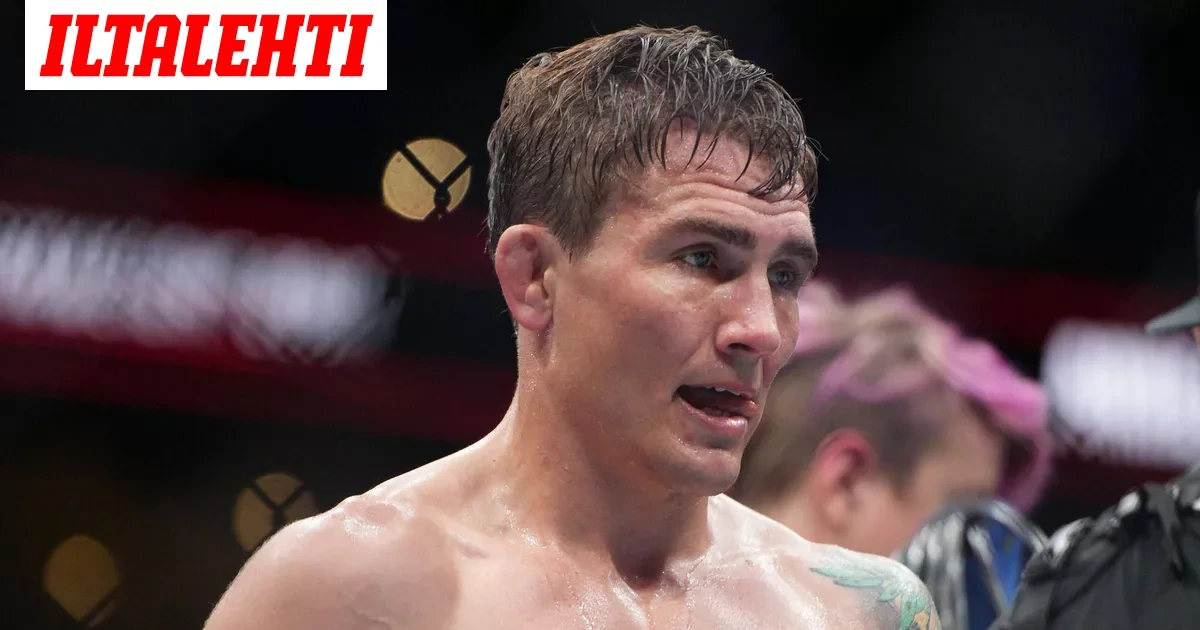 Suomalaisen vastustajasta karu näky ennen UFC-ottelua